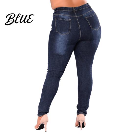 Fall Wardrobe Essentials Plus Size Skinny Leg Jeans for Women Sculpting Slim Spring Fashion Denim