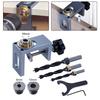 DIY Projects Cabinet Drill Guide Multipurpose Drill Guide Sturdy Material Wide Range Of Clamping Aluminum Alloy 6061 Brass Nut