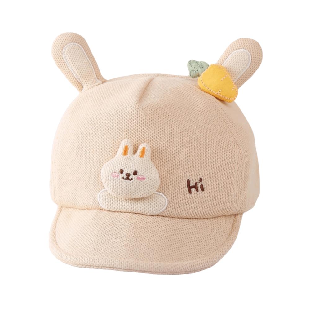 Cartoon Rabbit Ears Cartoon Peaked Hat Soft Brim Sun Hat Cute Sunshade Visors  Boys Girls Kids