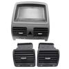 Liuquan Black Dashboard Air Vents for VW Jetta MK5/Golf 5/Rabbit - OEM Part Numbers: 1K0819728, 1K0819703, 1K0819704, 1K0819203