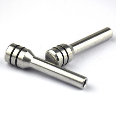 YWLiHcme 2pcs Car Door Lock Pin Door Fitting Modified Component Lock Knobs, Silver