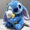 Stitch Holding Duck Plush Toy Doll Couple Gift Cute Birthday Present