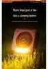 Multi-functional Solar-Powered Handheld Fan & Camping Light