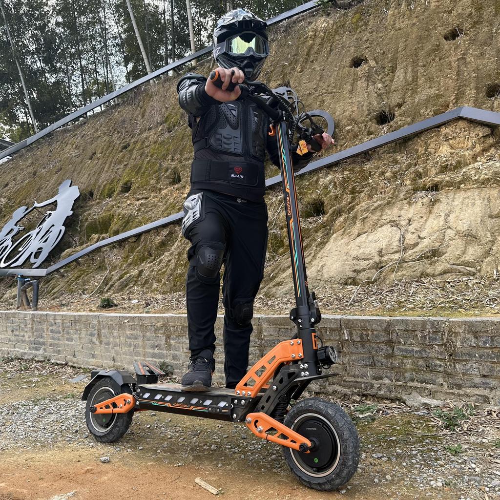 DriveTron DT10 Electric Scooter 1200*2W Motor, 52V 21Ah Battery, 10 Inch Tires, 65-75KM Range, NFC Unlock E-Scooter