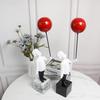 Nordic Balloon Boy Sculpture for Home or Office Decor