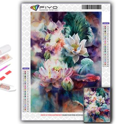 Κιτ Cross Stitch DIY Διαμαντένιο Κέντημα Λουλούδια Διαμαντένια Ζωγραφική Διακόσμηση σπιτιού