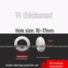 Industrial Dustproof Double-Sided Rubber Cable Grommet & Sealing Ring for Distribution Box
