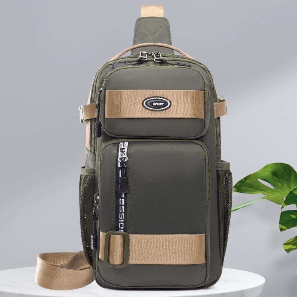 Fashion Multifunction Men's Shoulder Bag Outdoor Sling Crossbody Bags For Male Travel Trend High Capacity Sport Chest Bag