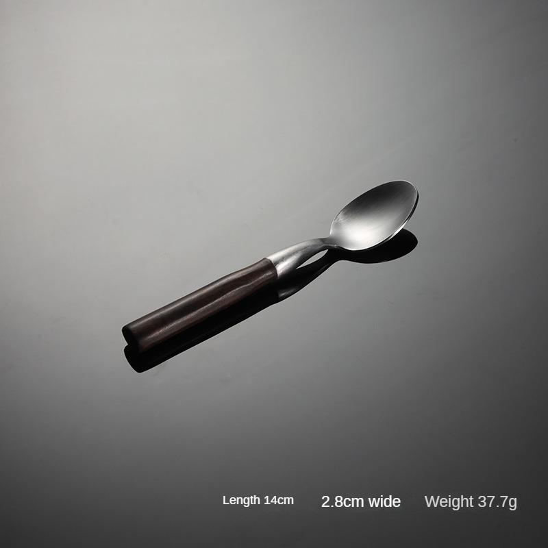 

HANYANG 430 Ножи, вилки и ложки в западном стиле из нержавеющей стали, ручка из имитации красного дерева, шлифовальный отель с разными спецификациями