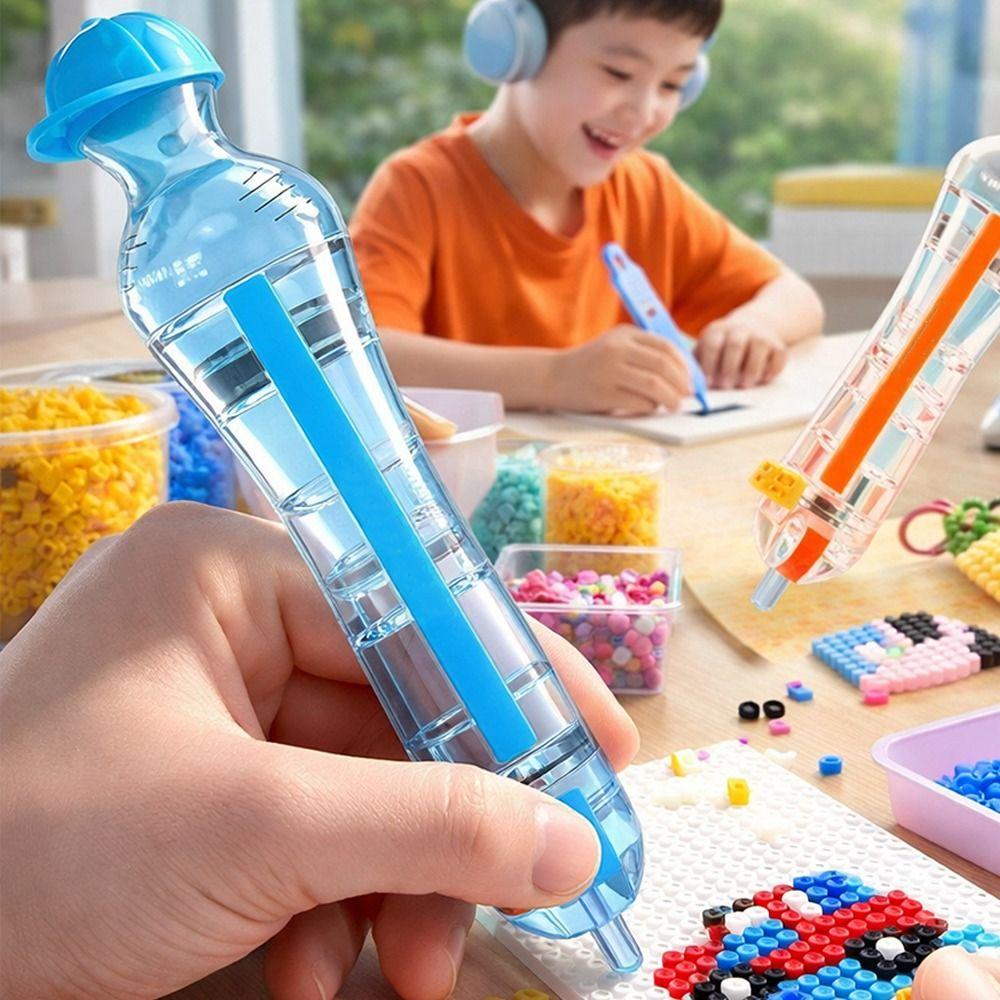 Pixel Puzzle Automatic Bead Pen Transparent Bead Positioning Pen Bead Craft Projects