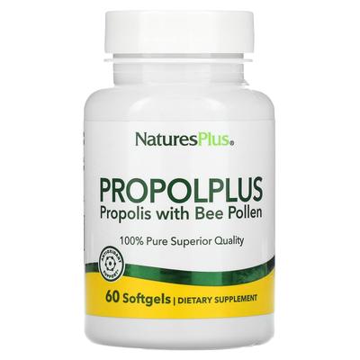 NaturesPlus, Propol Plus, Propolis Containing Bee Pollen, 60 Softgels
