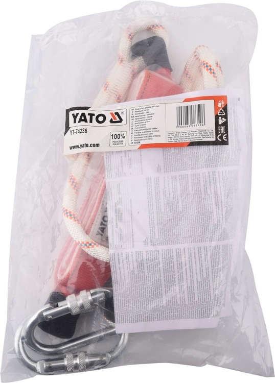 Shock Absorber with Rope with 2 Carabiners 1.5m YT-74236 YATO