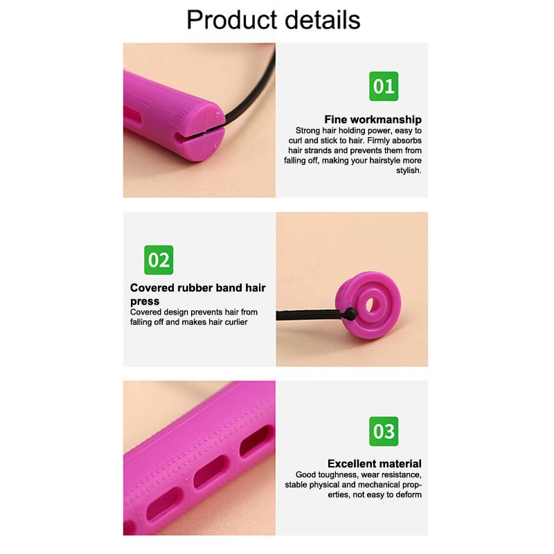 10Pcs Diy Long Short Hair Curler Rods Rollers Curling Maker Accessory For Woman Household Professional Barbershop Salon