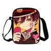 Ground bound teenager Hua Zijun animation peripheral messenger bag, primary and secondary school student schoolbag 3D full color printing double