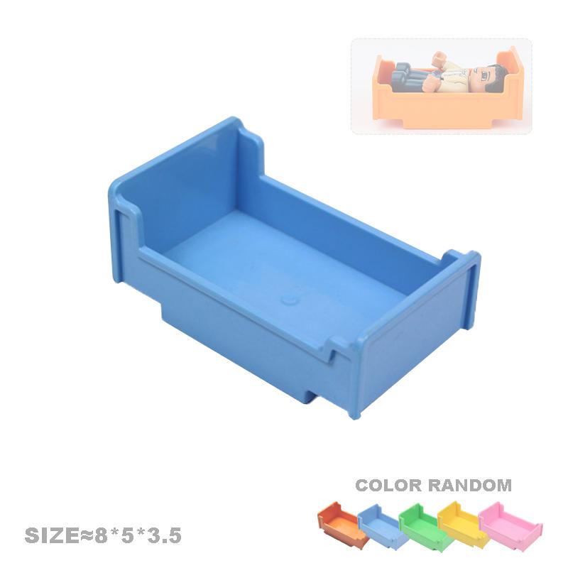 Play House Big Building Blocks Furniture Accessories Utensil Table Chair Compatible Sets Bricks Assemble Toys For Children Gifts