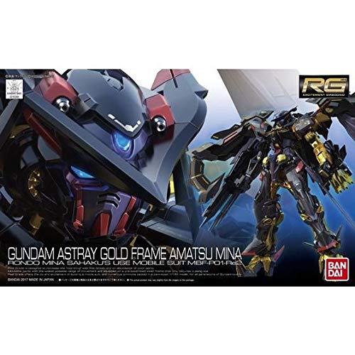 BANDAI SPIRITS HG Mobile Suit Gundam SEED ASTRAY Gundam Astray Gold Frame Amatsumina 1/144 Scale Pre-Colored Plastic Model