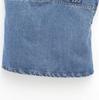 2025 Spring/Summer Women's Off-Shoulder Denim Camisole - Hot Girl Style