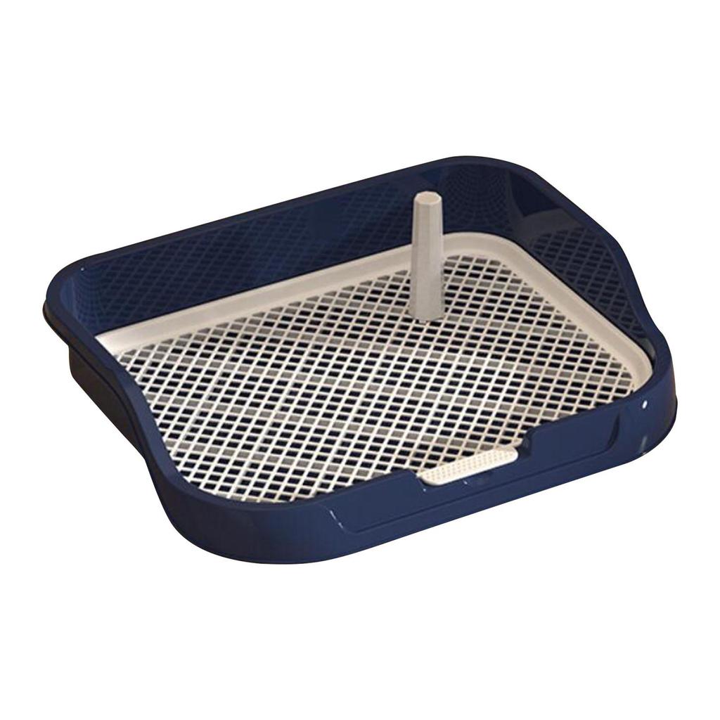 Dog Potty Pad Reusable Indoor Open Top Entry Dog Litter Pan Mesh Grids Toilet for Indoor Bunny Small and Medium Dogs Porch Puppy