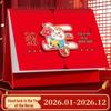 2026 Chinese Red Horse Year Festive Calendar: Hollowed-Out Design, Corporate Gift