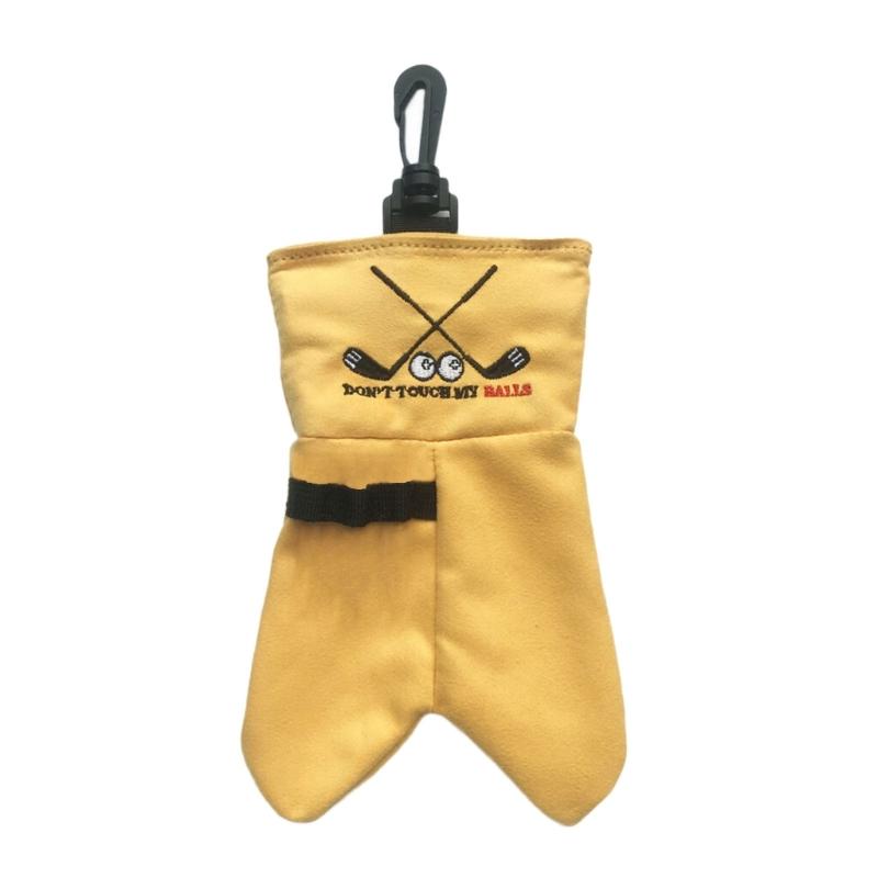 Portable Golf Balls Carriers Pocket Holder Hanging Carry Bag Golf Balls Organizer Waist Bag Golf Balls Carriers Pocket Holder
