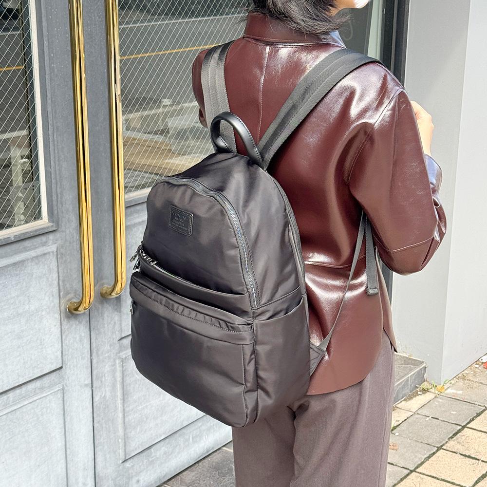 BRBAG BR_9130 Casual Daily Travel New Semester Black Backpack