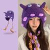 Ear Protection Little Monster Hat Thick Warm Pullover Caps New Beanies Hat  Women
