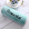 Soft Absorbent Daisy Embroidery Bath Towel with Lettered Edge - For Daily Home Use and Face Washing