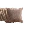 Pillow Cover Chenille Living Room Sofa Simple Modern Double-sided Solid Color Cushion Cover Core-free Bedside Pillow Backrest