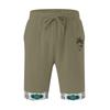 Men's Cotton And Linen Solid Color Lace-up Sweatpants Men's Shorts Casual Pants