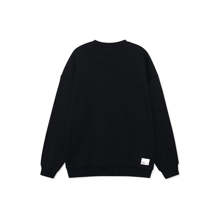 Li Ning Urban Outdoor Collection Sweatshirt Unisex Black AWDRF29-3