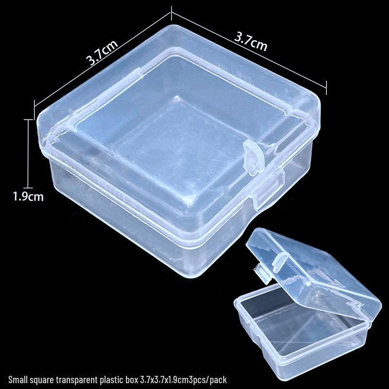 Transparent DIY Jewelry Storage Box - Detachable and Stackable Organizers for Tools and Earrings
