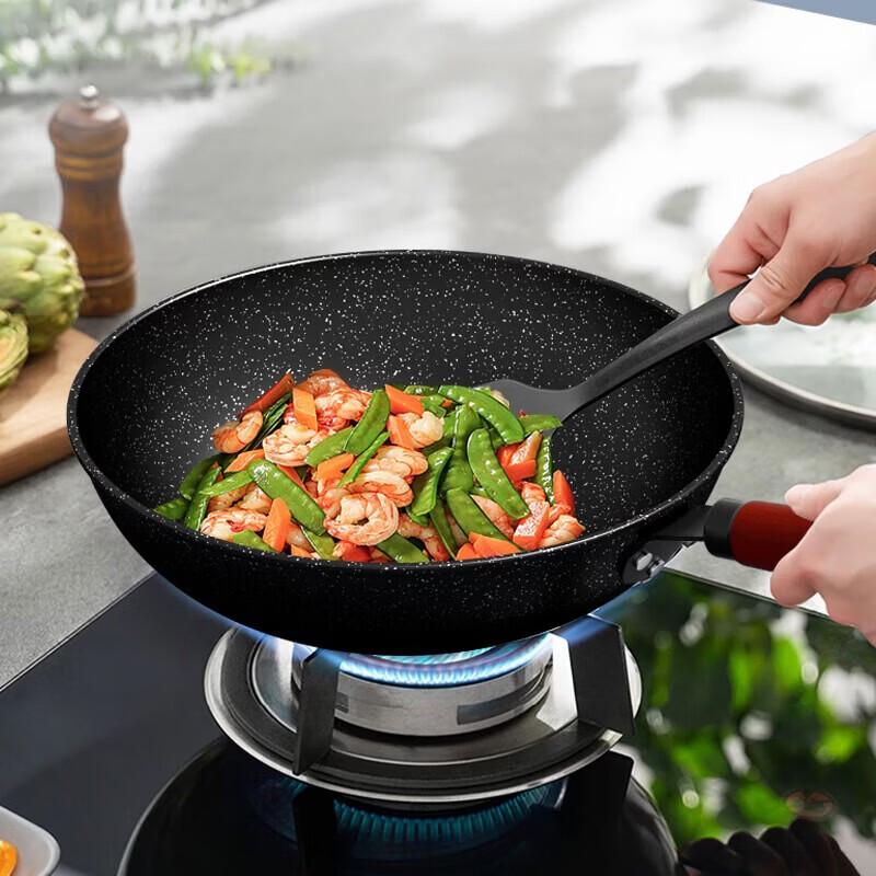 MeiLing Maifan Stone Style Non-Stick Stir-Fry Wok