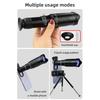 40X Mobile Phone Telephoto Lens Kit with Lens Clip + Phone Holder + Extendable Mini Tripod + Remote Shutter for Hiking