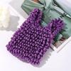 1PC Mini Large Capacity Shopping Bag Flexible Stretch Foldable Pleated Storage Bag Magic Expansion Bubble Elastic Paddy Bag