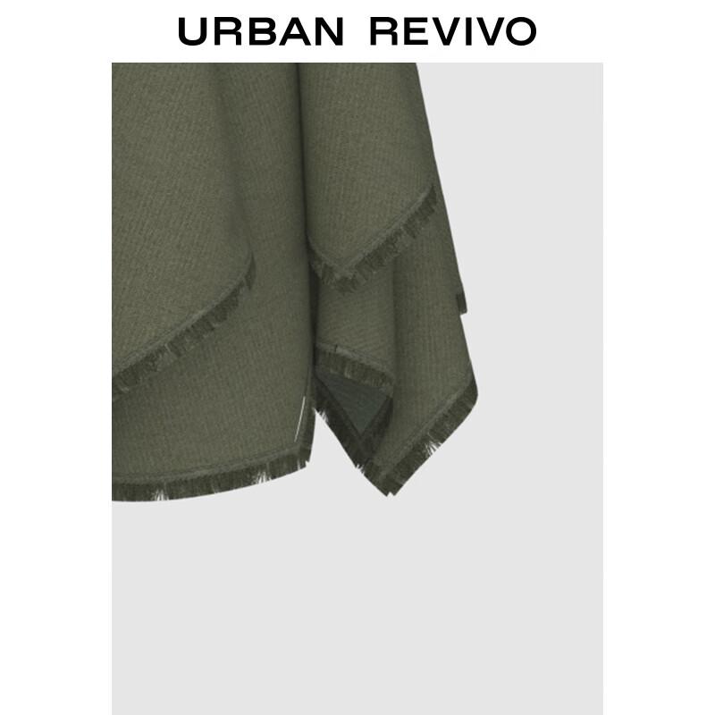 UR Women's Retro Tassel Square Neck A-Line Dress