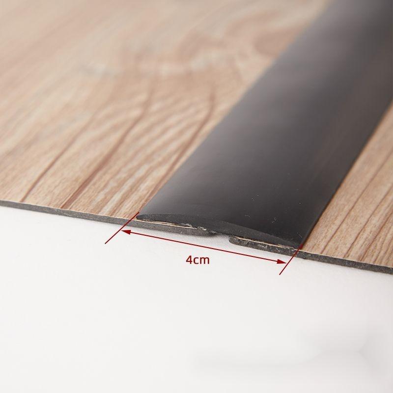 thumbnail image 2 of Vinyl Flooring Vinyl Transition Molding PATIKIL Self-Adhesive Floor Transition Strip - 50mm X 1M Vinyl Laminate Divider Black Walnut Self Adhesive Vinyl Floor Transition Strip Gap Cover Peel And Stick Flooring 2 of 14