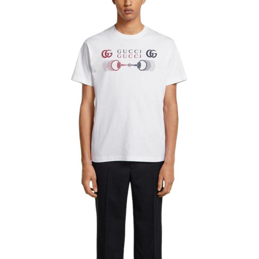Gucci Logo Printed Crewneck T Shirt 796395-XJHC9-9692