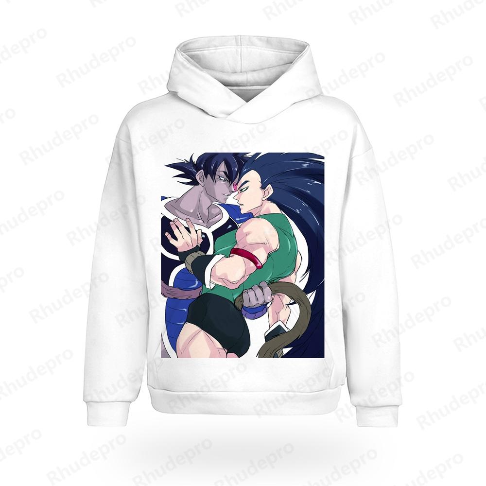 Anime Men's Hoodie Goku 2024 Dragon Ball Oversized Hip Hop Shirts Hoodie Tops Trend Super Saiya Clothing Fashion