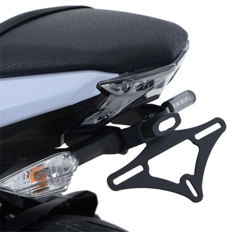 Adjustable License Plate Mount Rack for Motorcycles, Motorcycle License Plate Frame Tail Bracket License Plate Holder