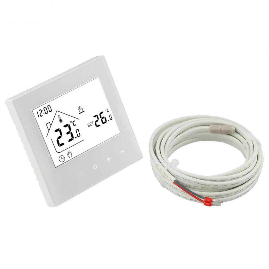 Electric Floor Heating Control Panel With Intuitive Display And Programming