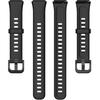 Silikonarmband für Huawei Band 7, Schwarz
