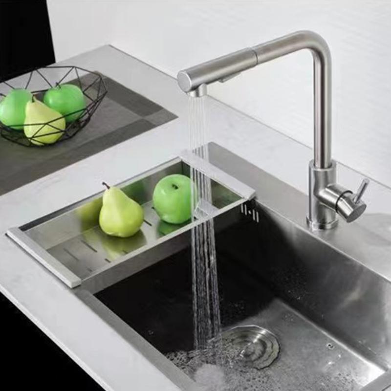 Practical Kitchen Sink Tap with Adjustment Water Spray Style & Functional Kitchen Faucet with Pull Out Sprayer for House