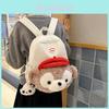 Mochila de Dibujos Animados Duffy Bear Para Niños y Adolescentes Con Diseño de Felpa Para Viajes Casuales