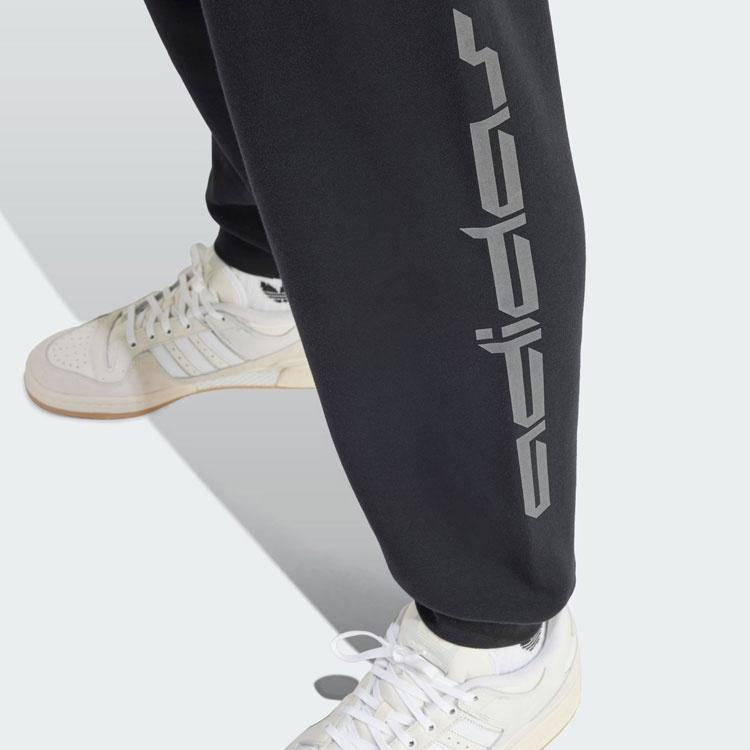 Adidas Originals Future Road Graphic Pants Knitted Sweatpants Men's Black IR9434