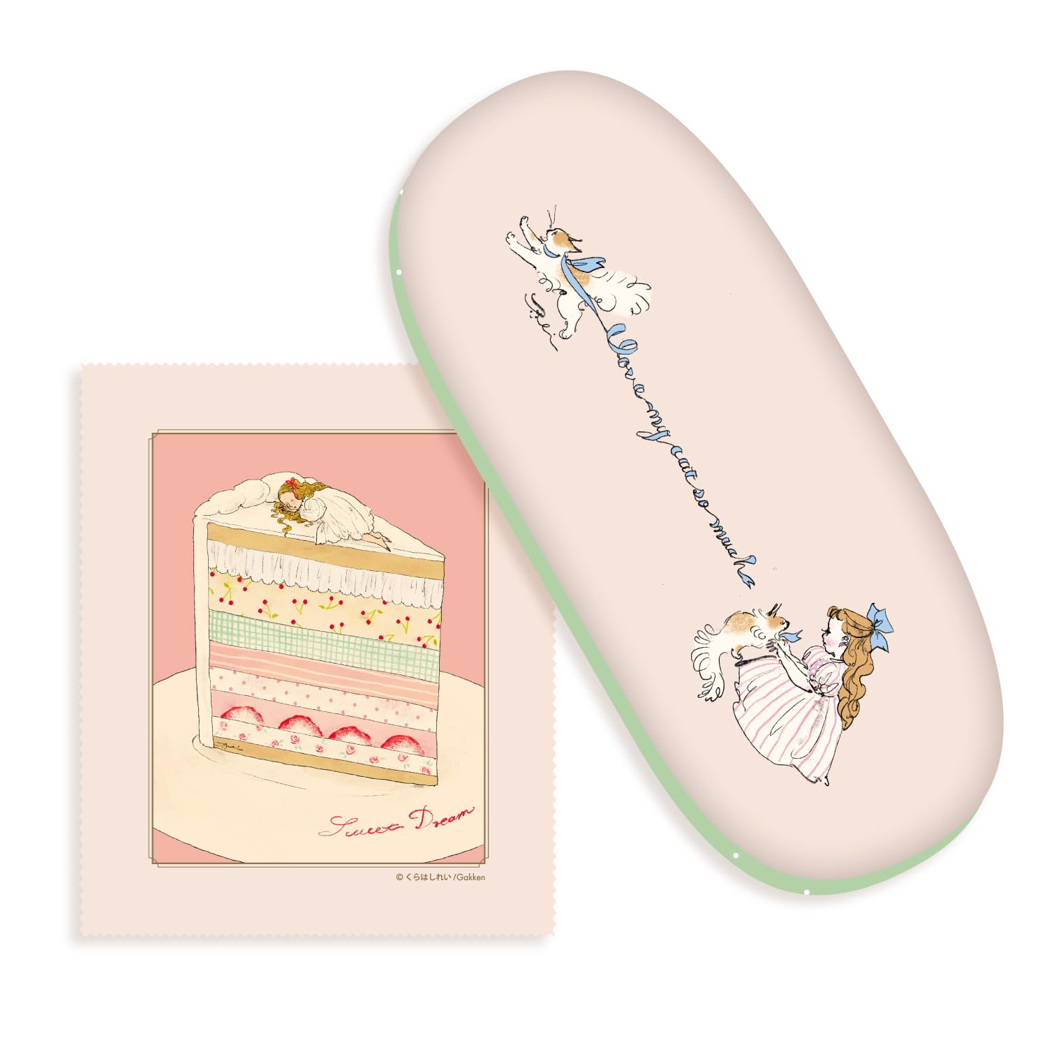 

Glasses case BE Beige KHR016 Kurahashi Rei Stylish Kids Cute Glasses case Glasses holder Glasses case Miscellaneous goods [Kurahashi Rei] Women s