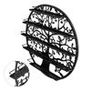 5 Layers Nail Polish Rack Cosmetic Display Stand Iron Nail Polish Organizer Wall Mounted Makeup
