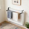 Adjustable Telescopic Towel Drying Rack Heavy Duty Heated Radiator Holder for Laundry Bathroom Robe Coat Hat Bag Storage