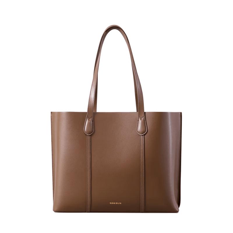 FUFUNI Women s Genuine Leather Fashion Tote Bag