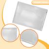 Dog Door Replacement Flap Windproof Flexible Magnetic Door Curtain with Screw Hole for Fix, Patio Slider Wall Entry Glass Panel