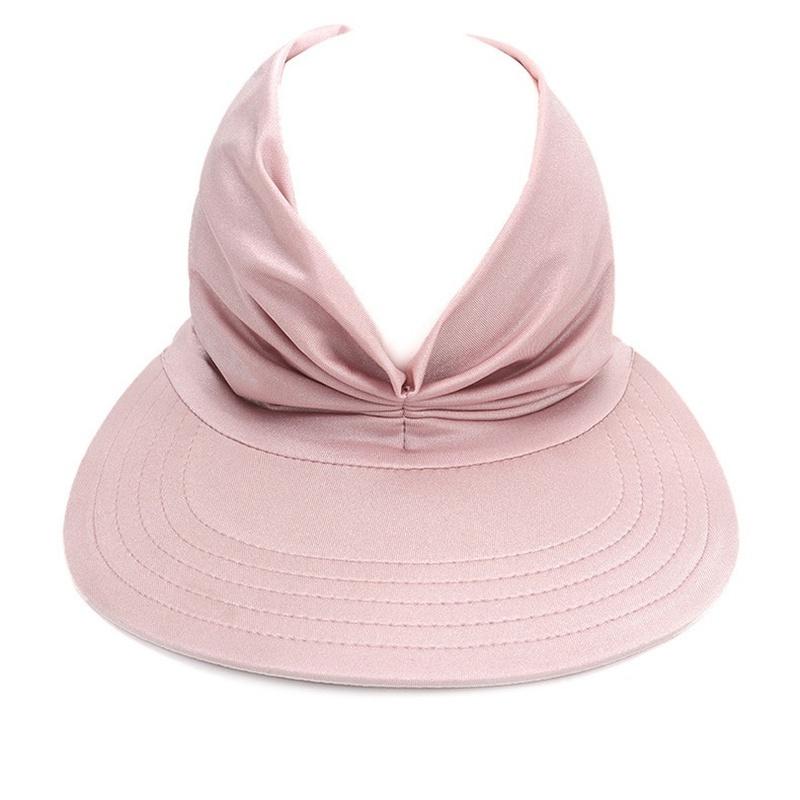 1Pc New Style Hat for Women Sun Visor Hats Female Anti-ultraviolet Empty Hat UV Protection Hot Summer Outdoor Beach Caps